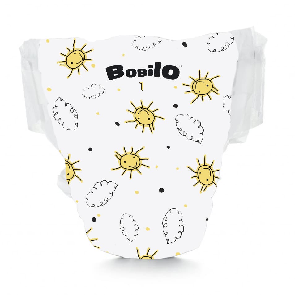 Vzorka detskej plienky Bobilo veľ. 1